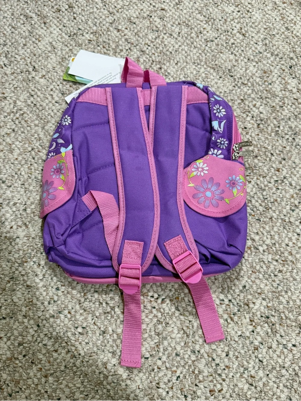 Deadstock Disney Tinker Bell Pink & Purple Kids Backpack